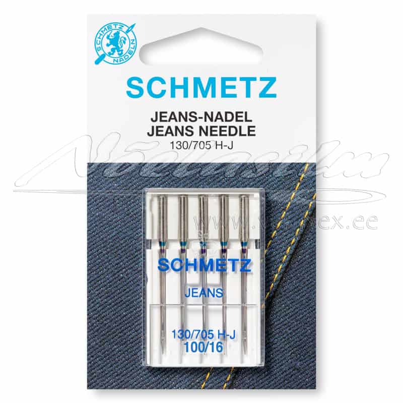 Õmblusmasina-Nõelad-Schmetz-130-705-H-J-Jeans-5x100