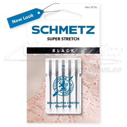 Õmblusmasina nõelad Schmetz Black Super Stretch HAx1 SP SU 75 /11