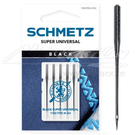 Õmblumasin nõelad Schmetz 130/705 H-SU Black Super Universal 90/14
